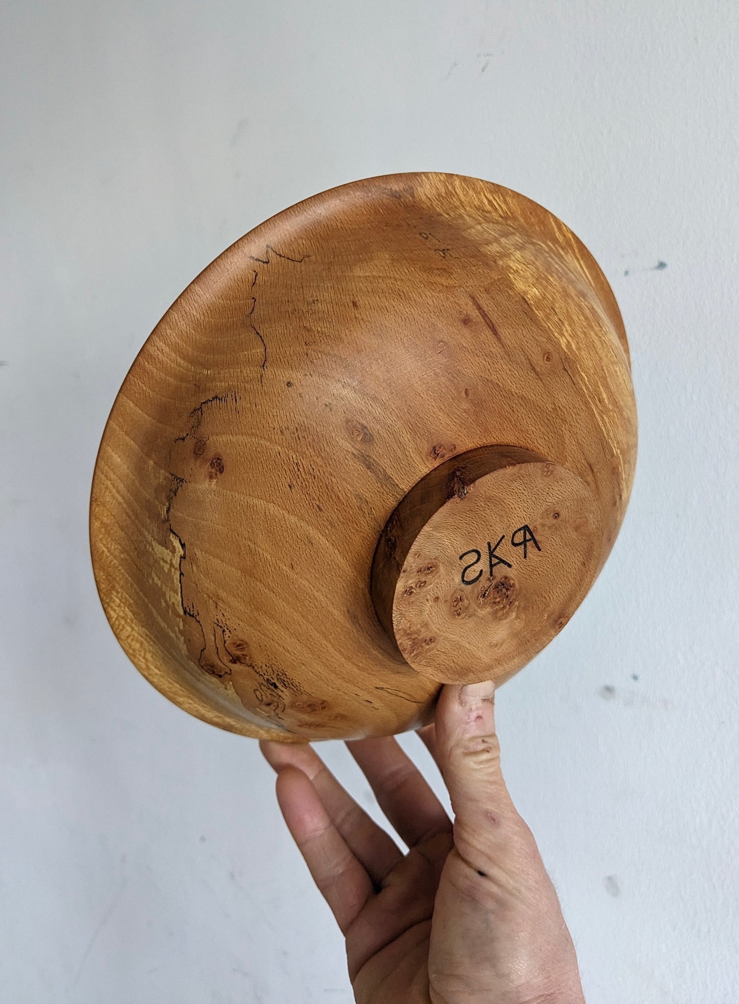 Spalted Beech Fruit Bowl