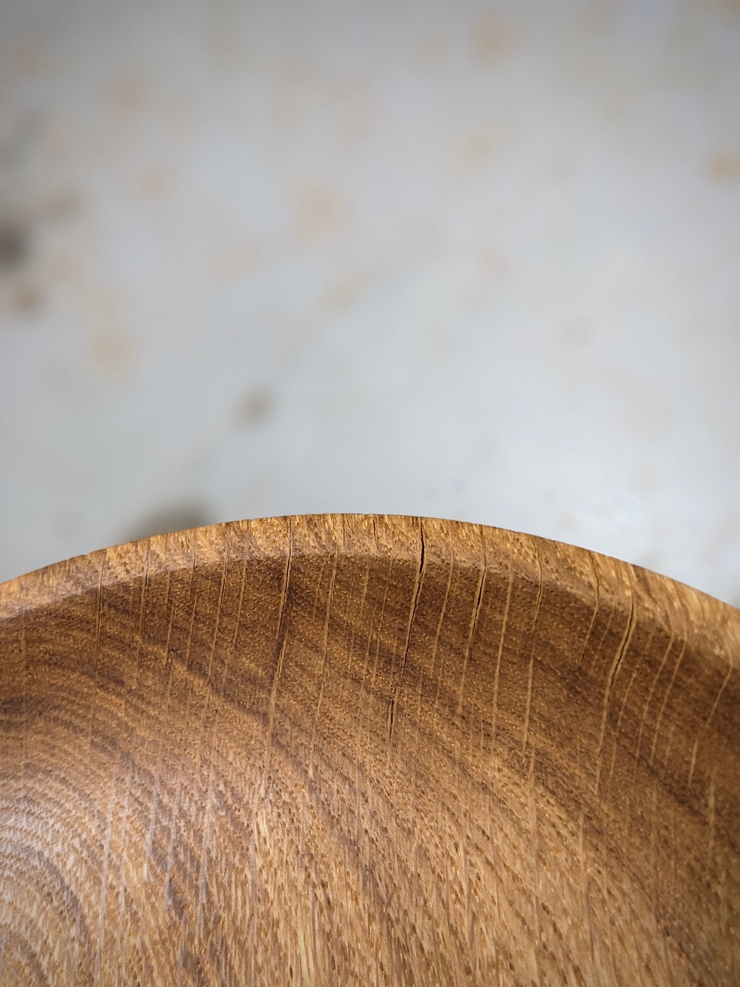 English Oak Fruit Bowl