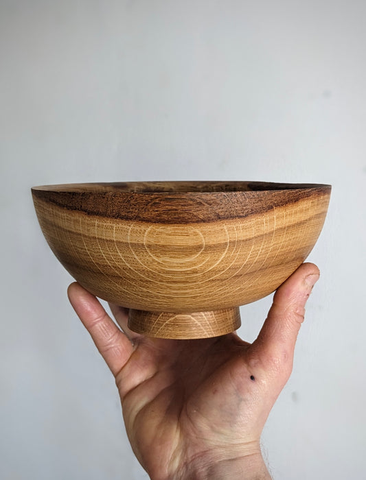Oak Fodder Bowl (Experiment ii)