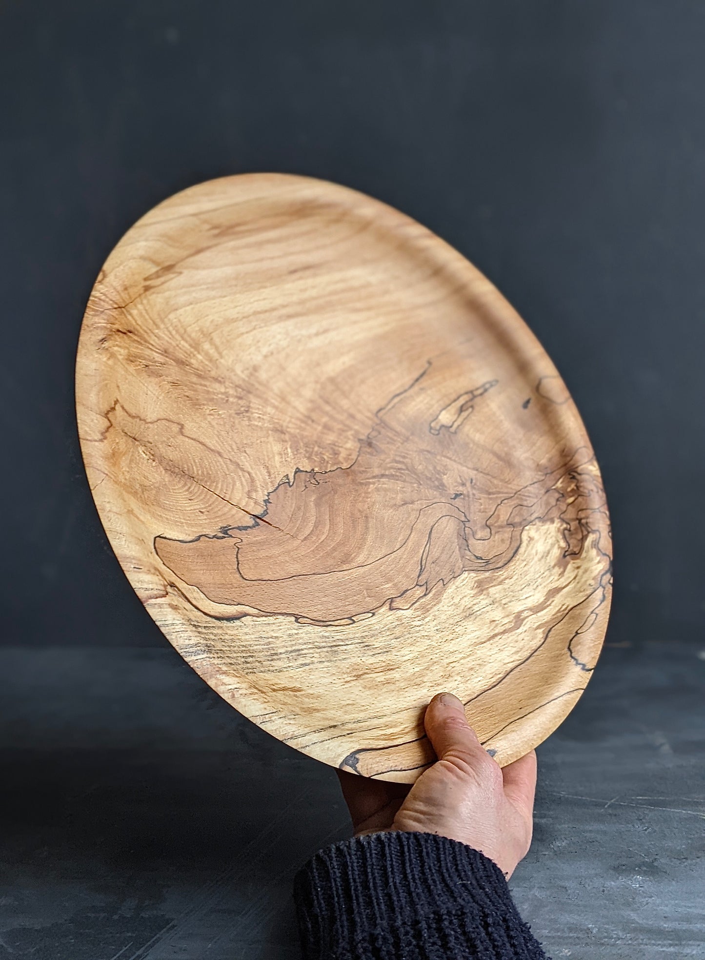 Spalted Beech Platter