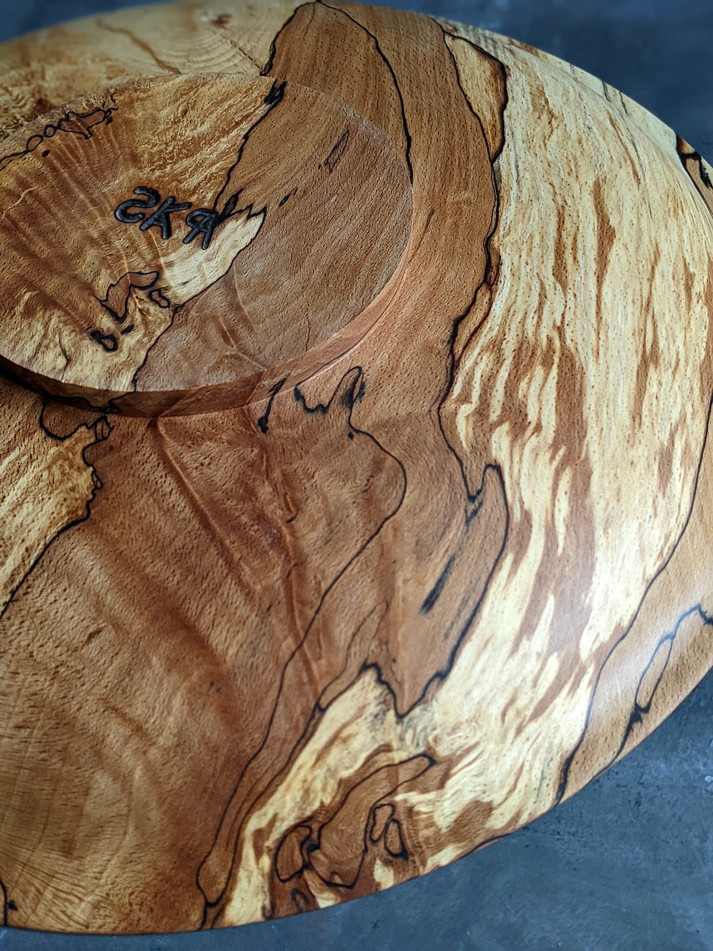 Spalted Beech Platter